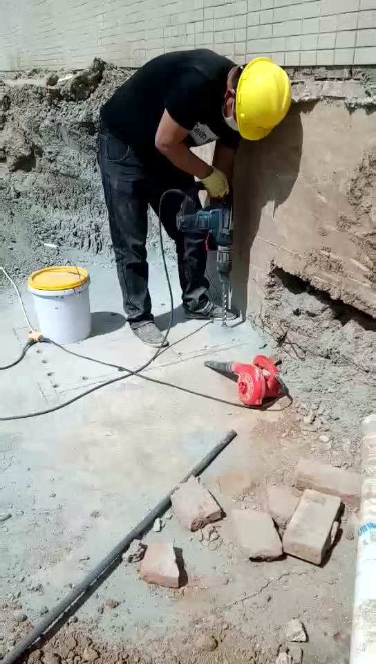 伊春新旧混凝土植筋连接加固